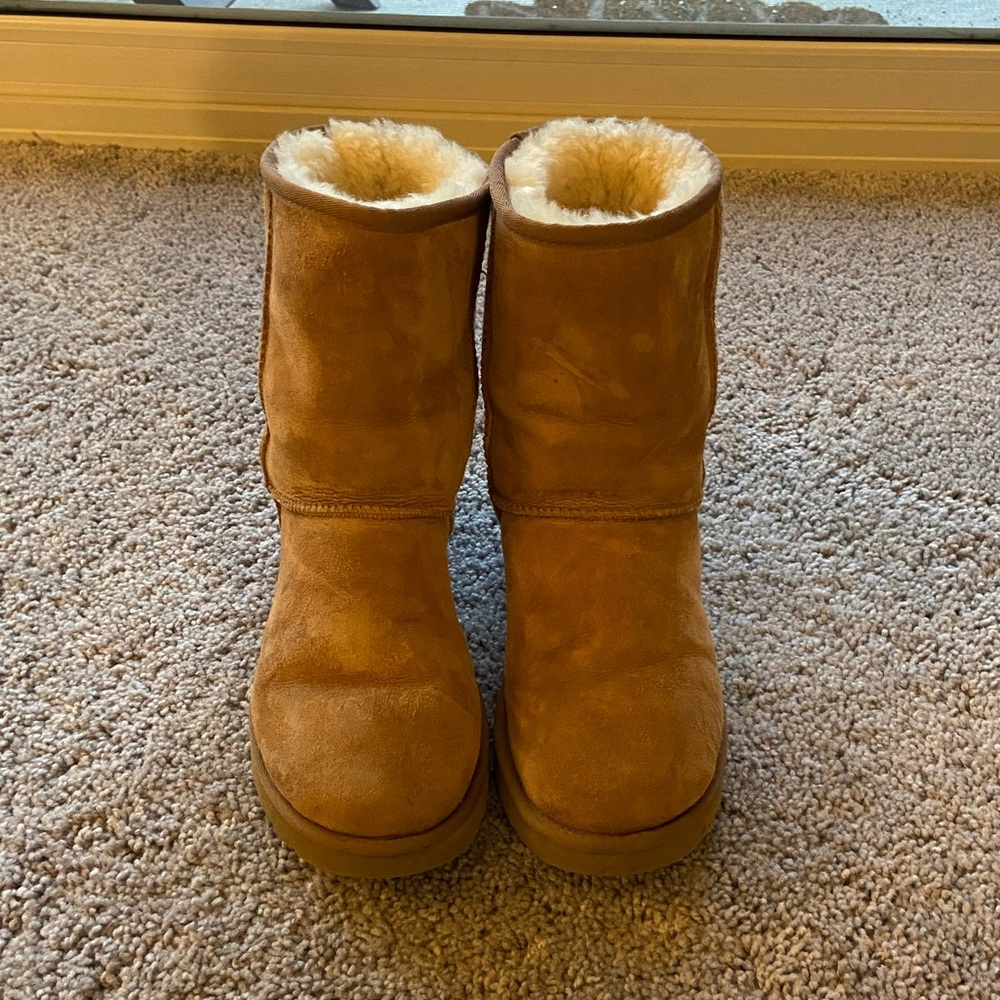 Women’s chestnut UGGs